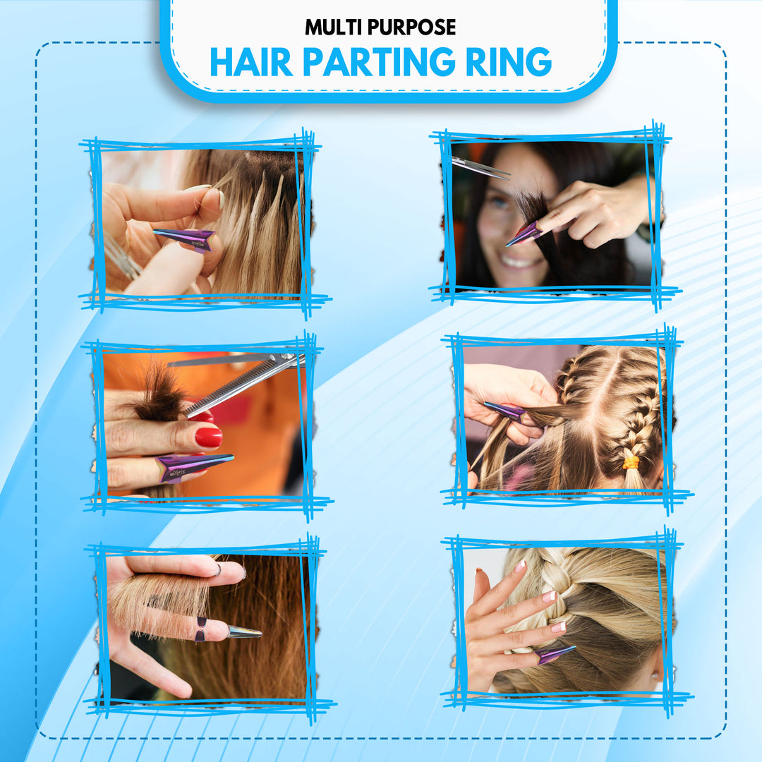 Rainbow Pro Hair Parting Rings – 2PC Set