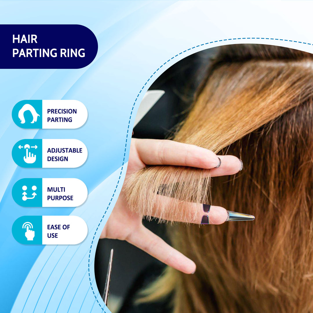 Rainbow Pro Hair Parting Rings – 2PC Set