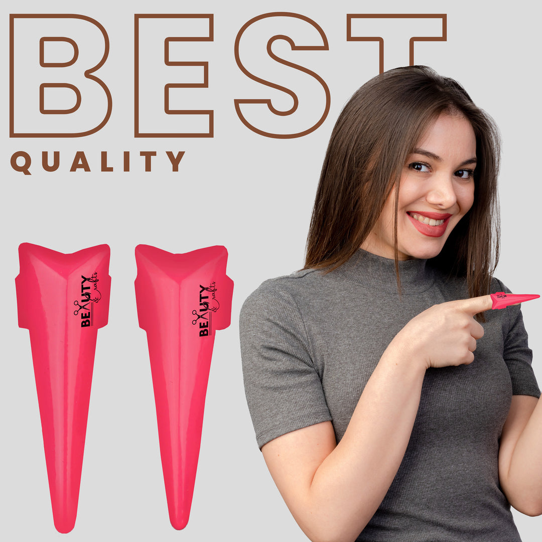 ProPart 2PC Stainless Steel Hair Sectioning Rings – Pink