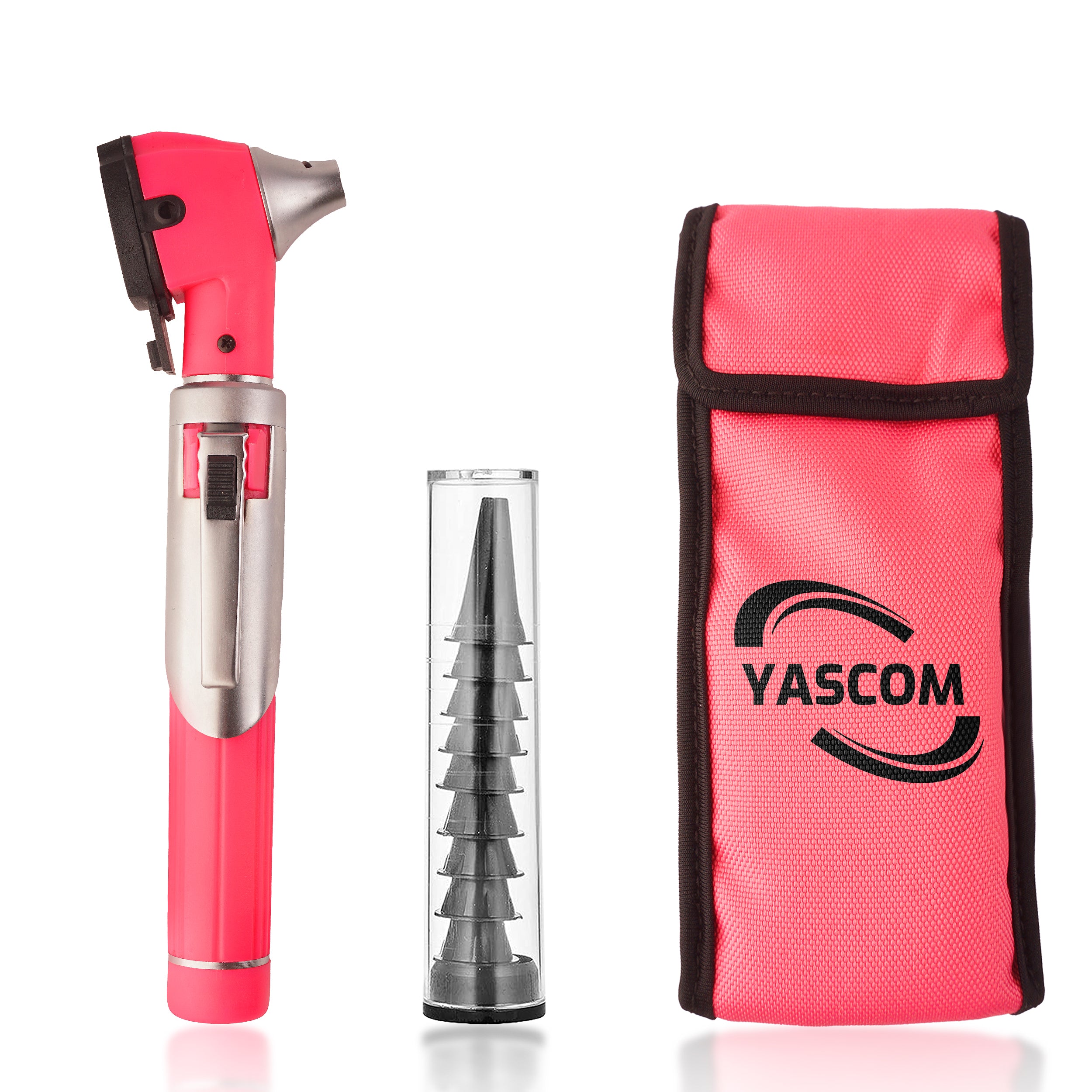 ProScope LED Pocket Otoscope – 10x Specula (Pink) – Beauty&Crafts